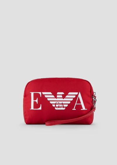 Emporio Armani Travel Bags - Item 45456502 In Red