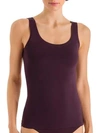 Hanro Touch Feeling Tank Top In Prune Purple