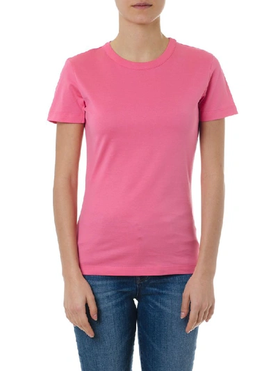 Maison Margiela Pink Basic Cotton T Shirt