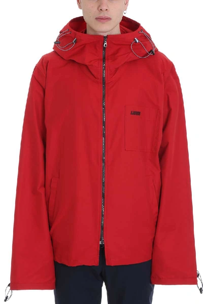 Lanvin Red Polyester Jacket
