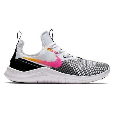 Nike Free Tr8 Training Shoe In Black/ Laser Fuchsia