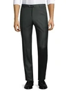 Isaia Sanita Basic Trouser In Dark Green