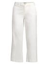 Atm Anthony Thomas Melillo Cropped Boyfriend Enzyme Pants In White