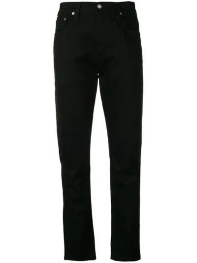 Levi's Men's 514 Straight Fit Authentic Jeans In Black Lht Wt