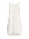 Antik Batik Women's Birma Beaded Tank Dress In Cream