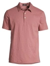 Theory Men's Bron Cosmos Cotton Polo In Scallop