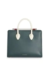 Strathberry Midi Tote In Green