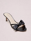 Kate Spade Simona Bow Slide Sandal In Black