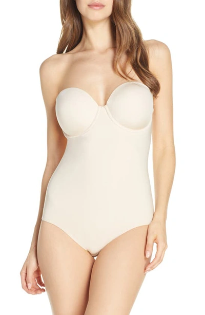 Wacoal Red Carpet Strapless Shaping Body Briefer In Natural Nude