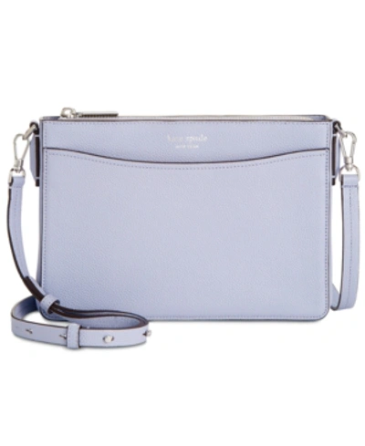 Kate Spade Margaux Medium Convertible Crossbody Bag - Purple In Frozen Lilac/silver