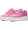 Nike Air Force 1 Sage Low Platform Sneaker In Psychic Pink/ White