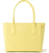 Dagne Dover Signature Classic Coated Canvas Tote In Sunbreak