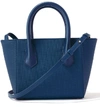 Dagne Dover Petite Signature Coated Canvas Tote - Blue In Bay Blue