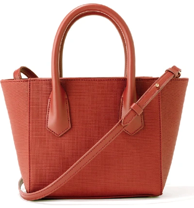 Dagne Dover Petite Signature Coated Canvas Tote - Green In Sea Mist