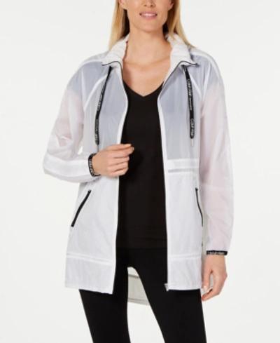 Calvin klein performance rain jacket outlet