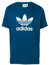 Adidas Originals Men's Originals Trefoil T-shirt, Blue - Size Small