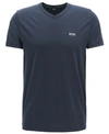 Hugo Boss Boss Men's Teevn Regular-fit V-neck Cotton T-shirt In Dark Blue