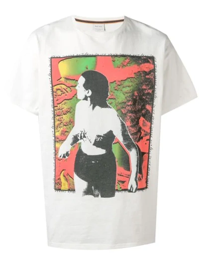 Paul Smith Printed T-shirt In White