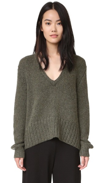 Ayr Mo Sweater In Mossy Green | ModeSens