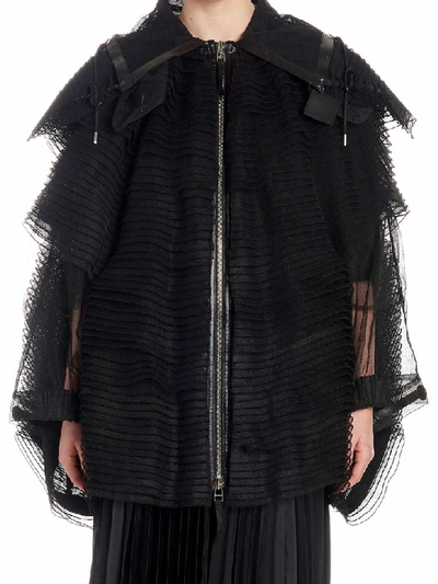 Noir Kei Ninomiya Cape In Black