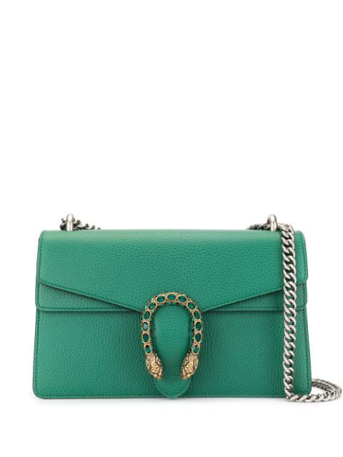 Gucci Dionysus Small Leather Shoulder Bag In Green | ModeSens
