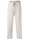 Peserico Cropped-hose - Nude In Neutrals