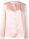 Stella Mccartney Sheer Blouse In 6901 Rose-pink