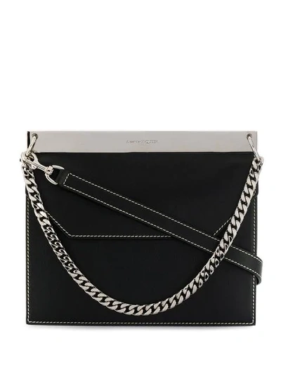 Alexander Mcqueen Drop Chain Bag In Black