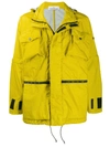 Stone Island Hooded Lightweight Jacket - Yellow