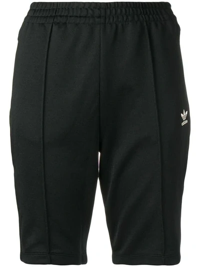 Adidas Originals Adidas Signature Stripe Track Shorts - Black