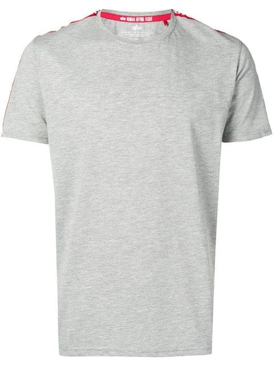 Alpha Industries Remove Before Flight T-shirt In Grey