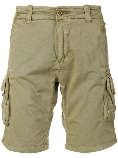 Alpha Industries Slim-fit Cargo Shorts In Green