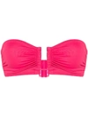 Eres Show Bandeau Bikini Top In Pink