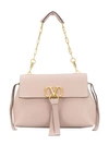 Valentino Garavani Garavani Vring Shoulder Bag In Neutrals