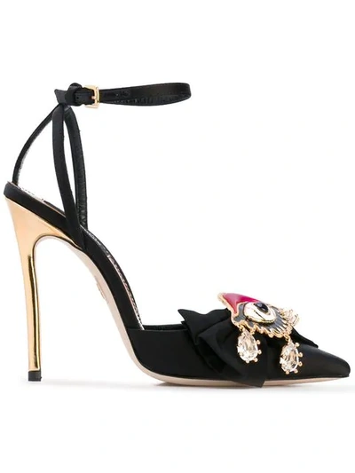 Dsquared2 Charm Toe Pumps In Black