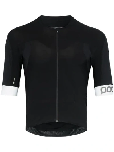Poc Raceday Aero Cycling T-shirt In Black
