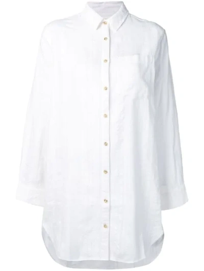 Mara Hoffman Tunic Shirt In White