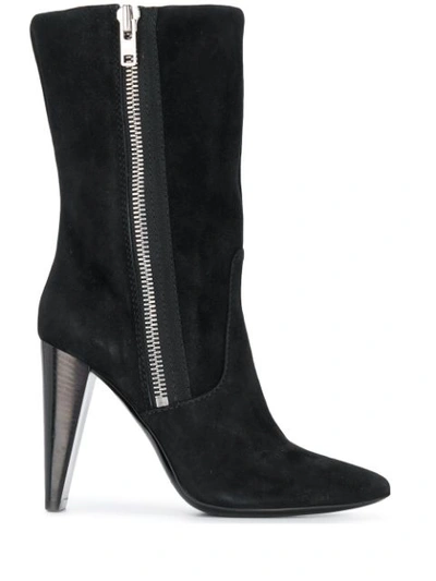 Philosophy Di Lorenzo Serafini Pointed Tip Ankle Boots In Black