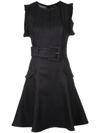 Proenza Schouler Belted Dress - Blue