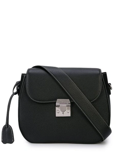 Mark Cross Lexington Shoulder Bag In Black