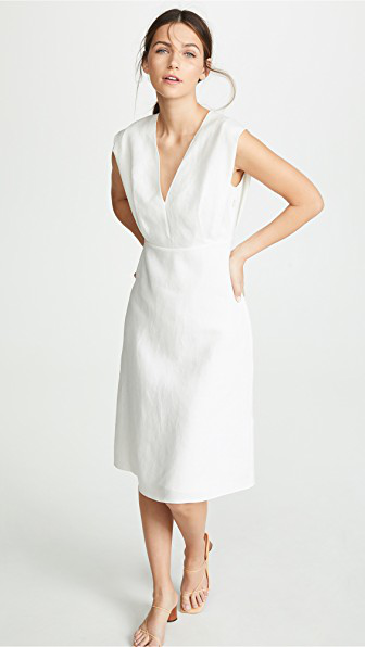 theory linen dress