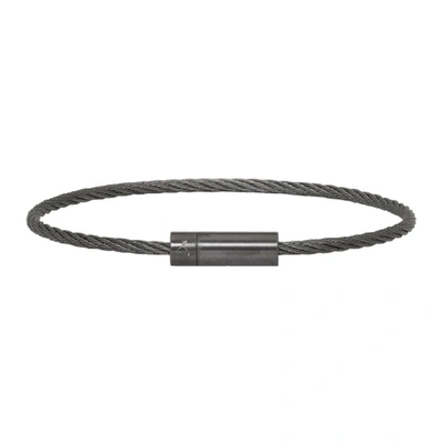 Le Gramme 9g Cable Bracelet In Silver