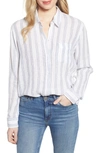 Rails Charli Shirt In Cayman Stripe