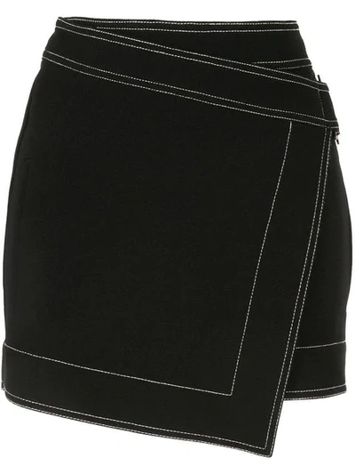 Dion Lee Minirock Mit Hakendetail In Black