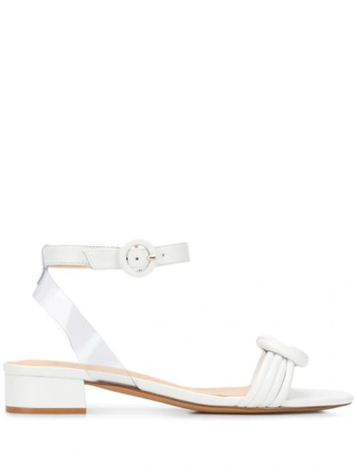 Alexandre Birman Vicky Ankle Strap Sandal In White