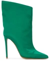 Alexandre Vauthier Alex Boots In Green