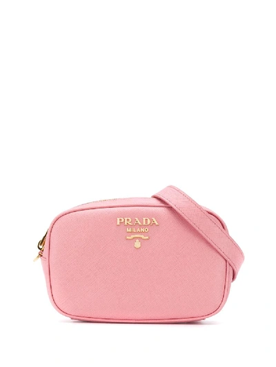 Prada Logo牌相机包 - 粉色 In Pink