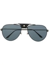 Cartier Santos De  Aviator-frame Sunglasses