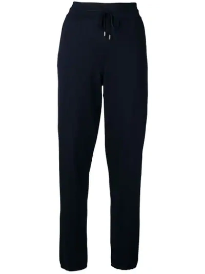 Loro Piana Drawstring Track Pants In Blue