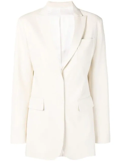 Joseph Heston Blazer Jacket In White